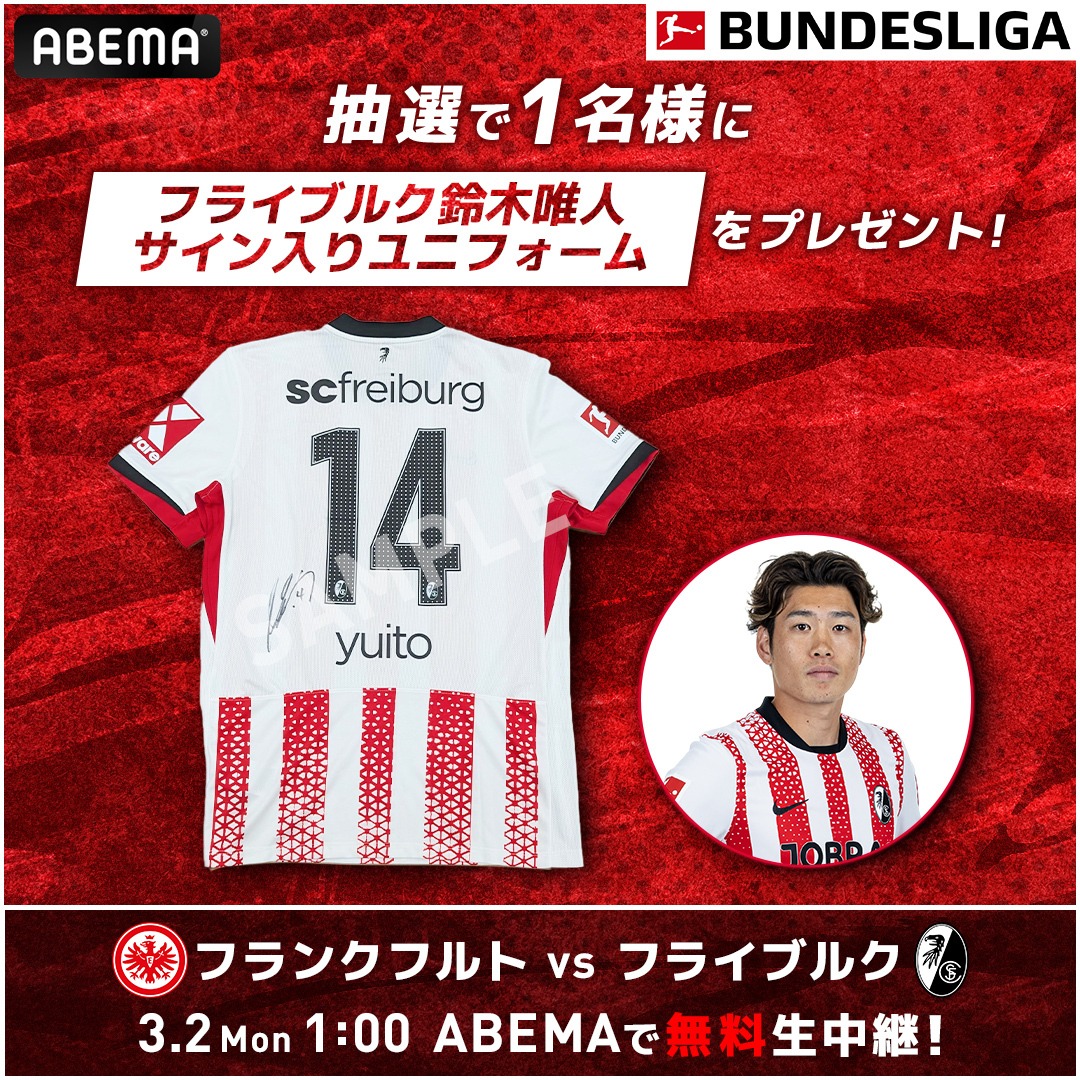 フライブルク・鈴木唯人 