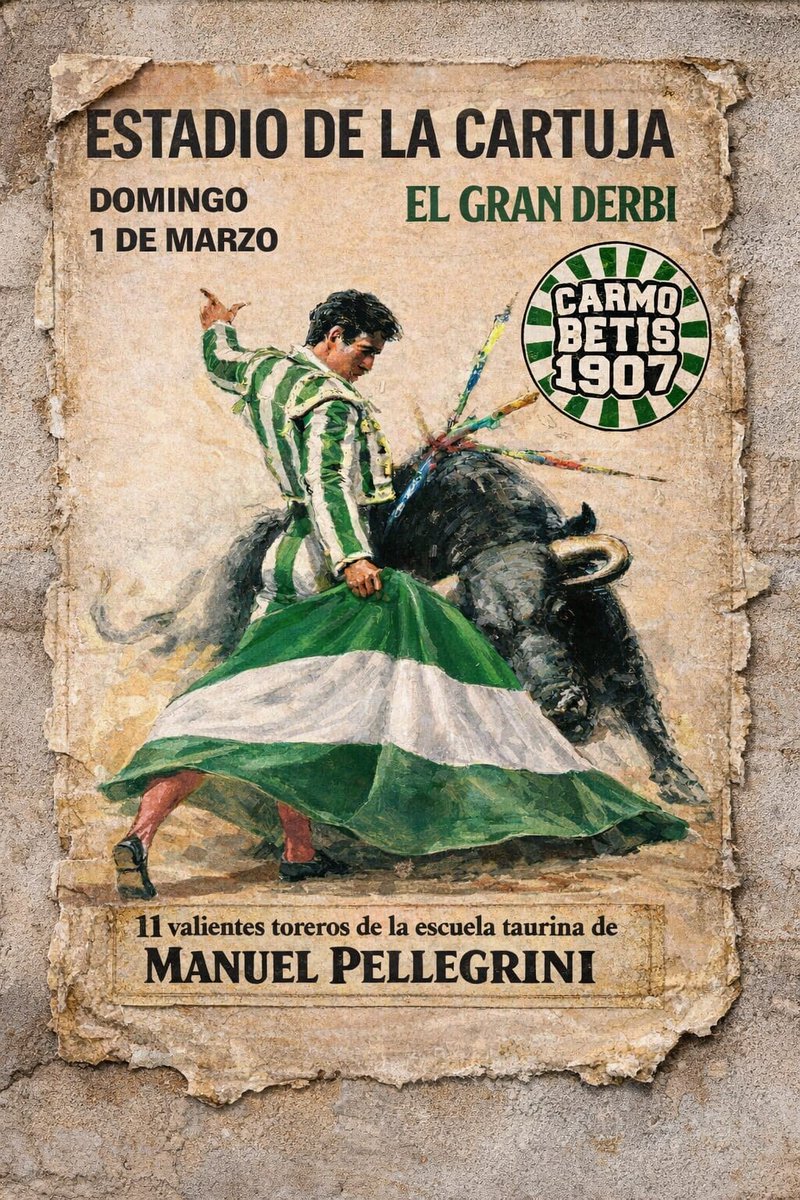 "Con esos cuernos que saltan a la vista"