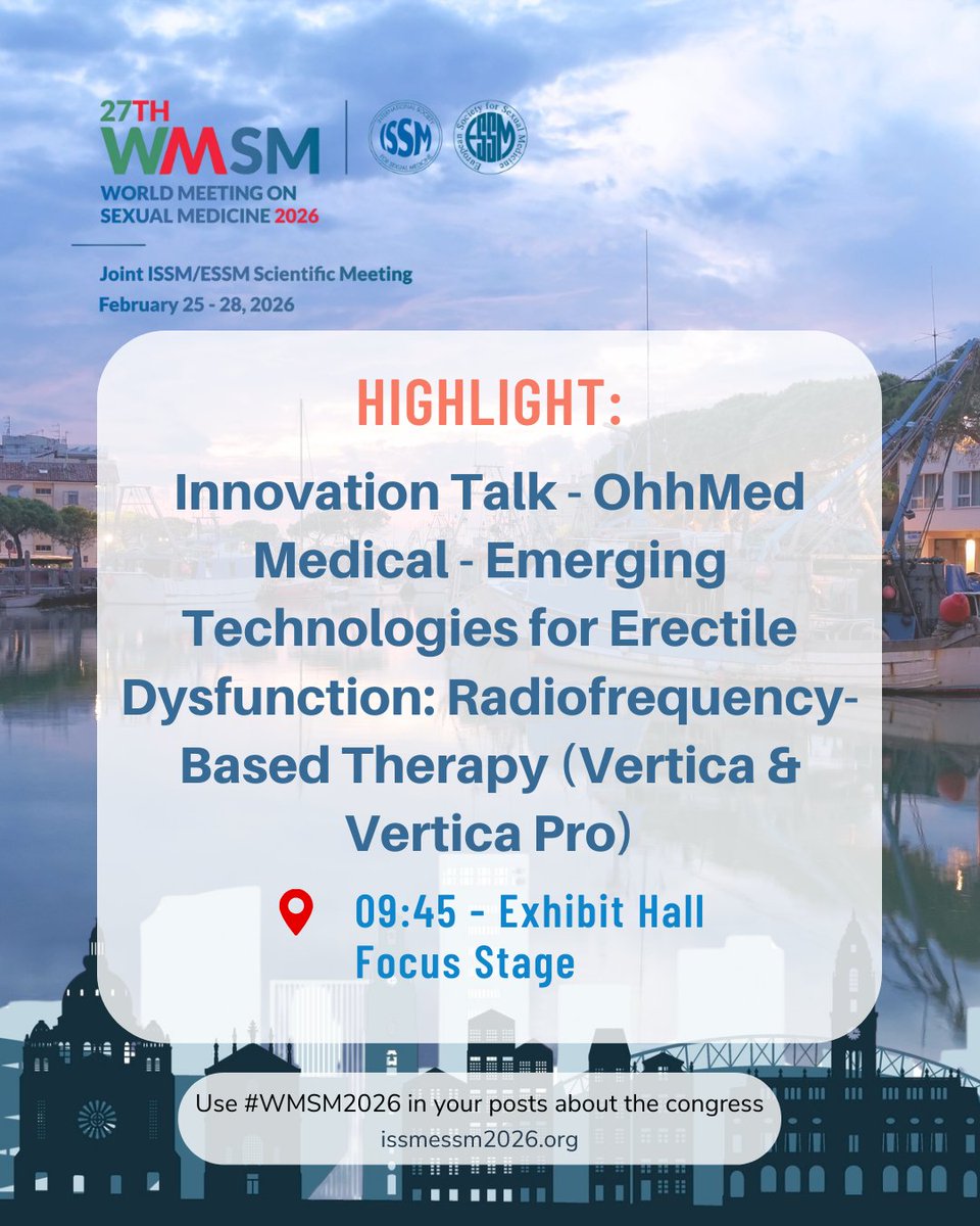 European Society for Sexual Medicine (ESSM) tweet media