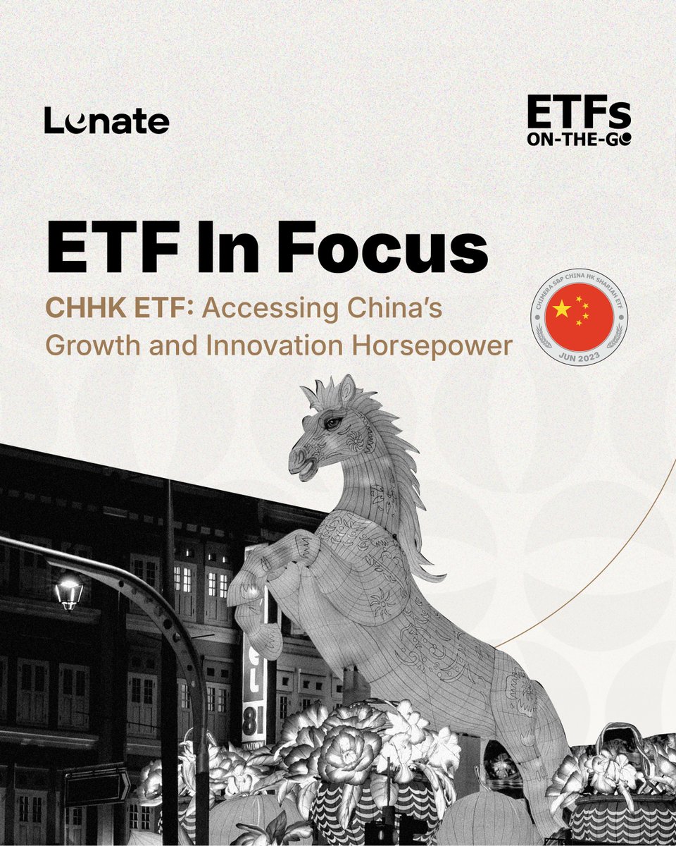 LunateETFs's tweet photo. As China enters the Year of the Horse, gain exposure to its momentum, speed, and innovation with the Shariah-compliant Chimera S&P China HK Shariah ETF (CHHK), available on @ADX_AE.

One trade gives you diversified exposure to the world’s second-largest economy.

Discover more about CHHK via the link: https://t.co/OLnI1zfaV4