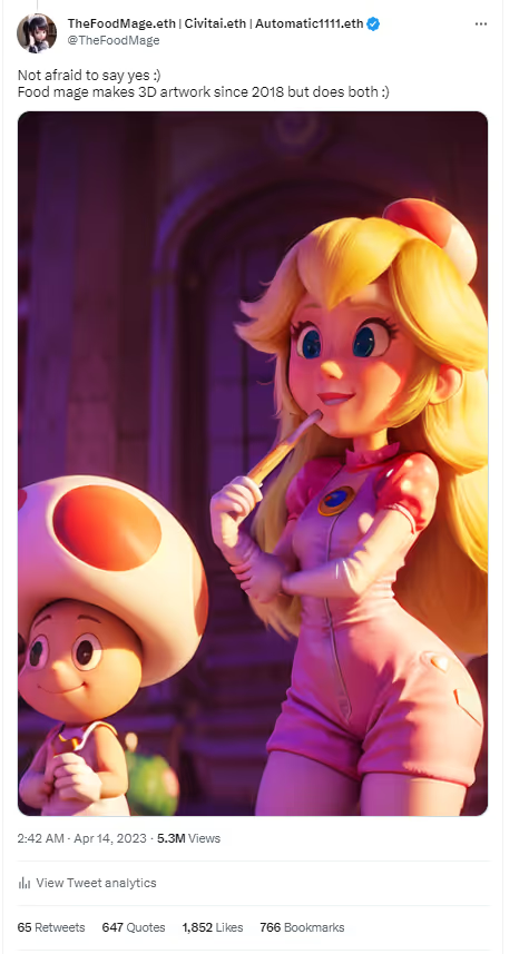 Remember that week I went viral for baiting people with crappy AI art and got 20M views?