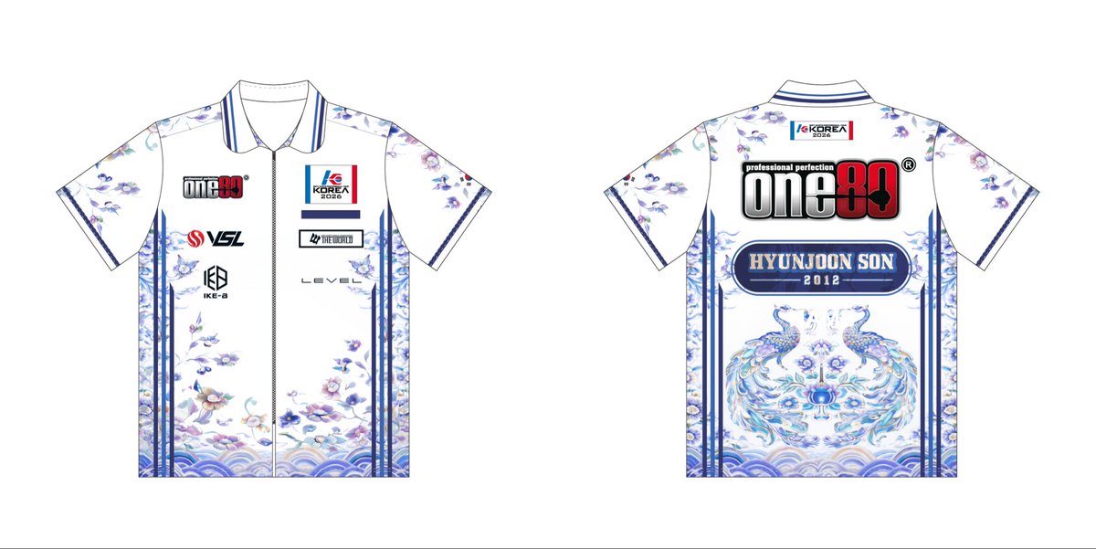 darts_son's tweet photo. 2026シーズンのユニフォームです！
今年も全力でプレーします。
良いパフォーマンスをお届けします！

@One80DartsAsia https://t.co/lOrFmExn7Y