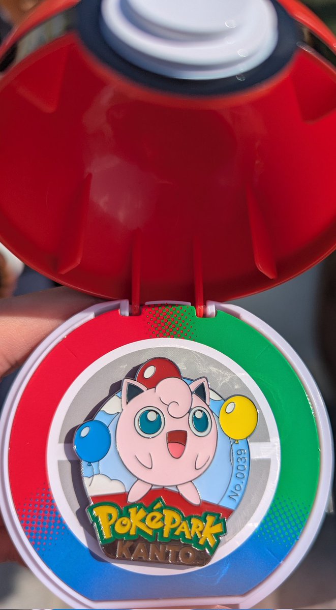 先週ポケパークに行ってきました。めちゃ楽しかったです。(プリン