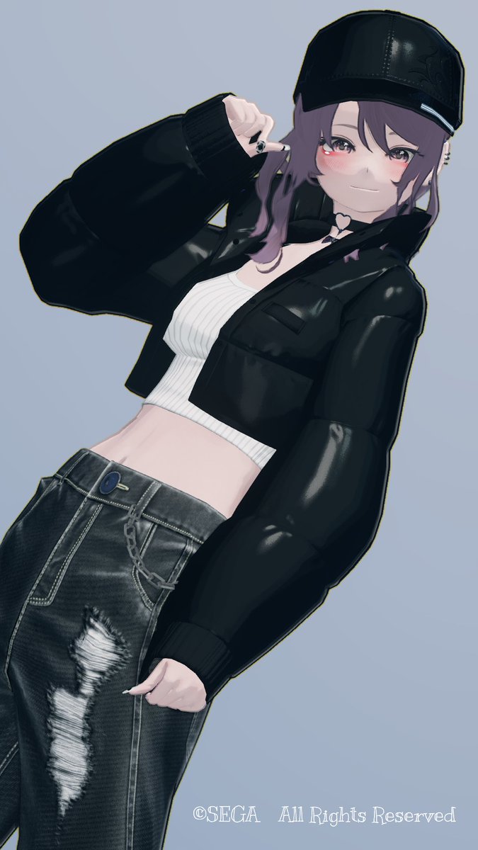 意外とジャッケットいい感じかも…！
#PSO2NGS_S︎S