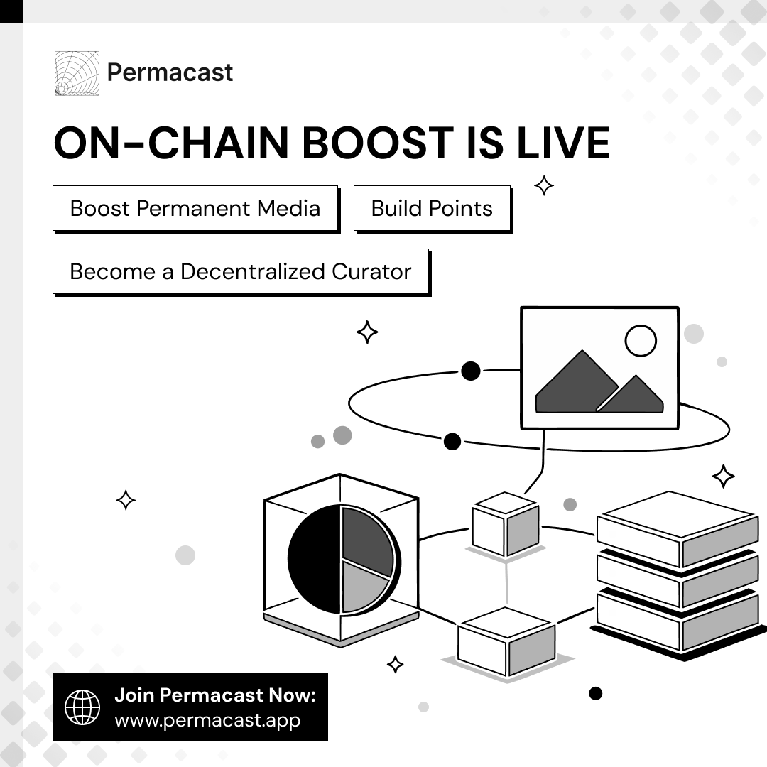 Permacast.app tweet media