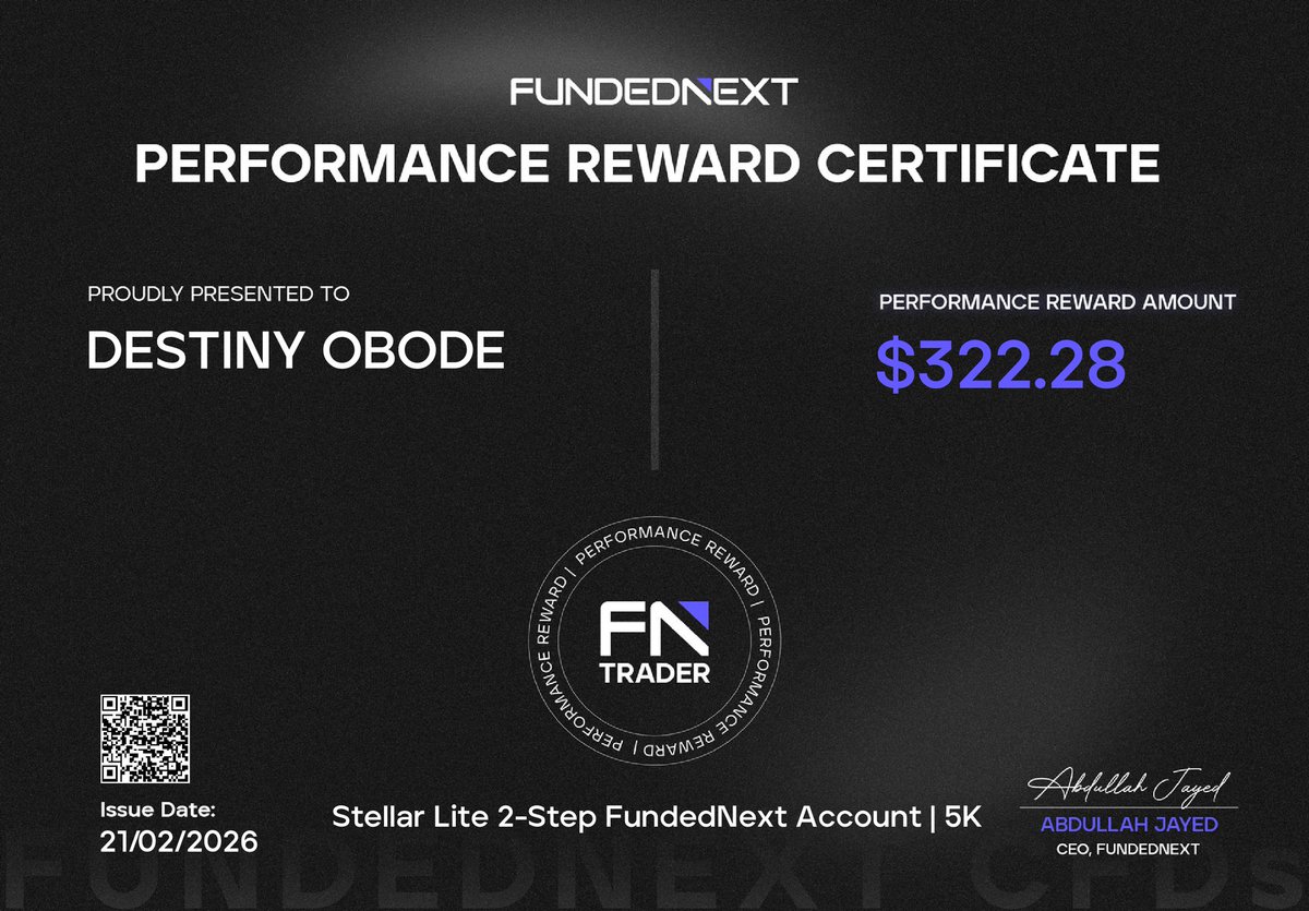 dextini__'s tweet photo. First payout from @FundedNext after three years of falling..... 
I'm still figuring trading out, but this is a massive achievement in my trading journey 🙏✨️
@thissdax https://t.co/NdltPp0emW