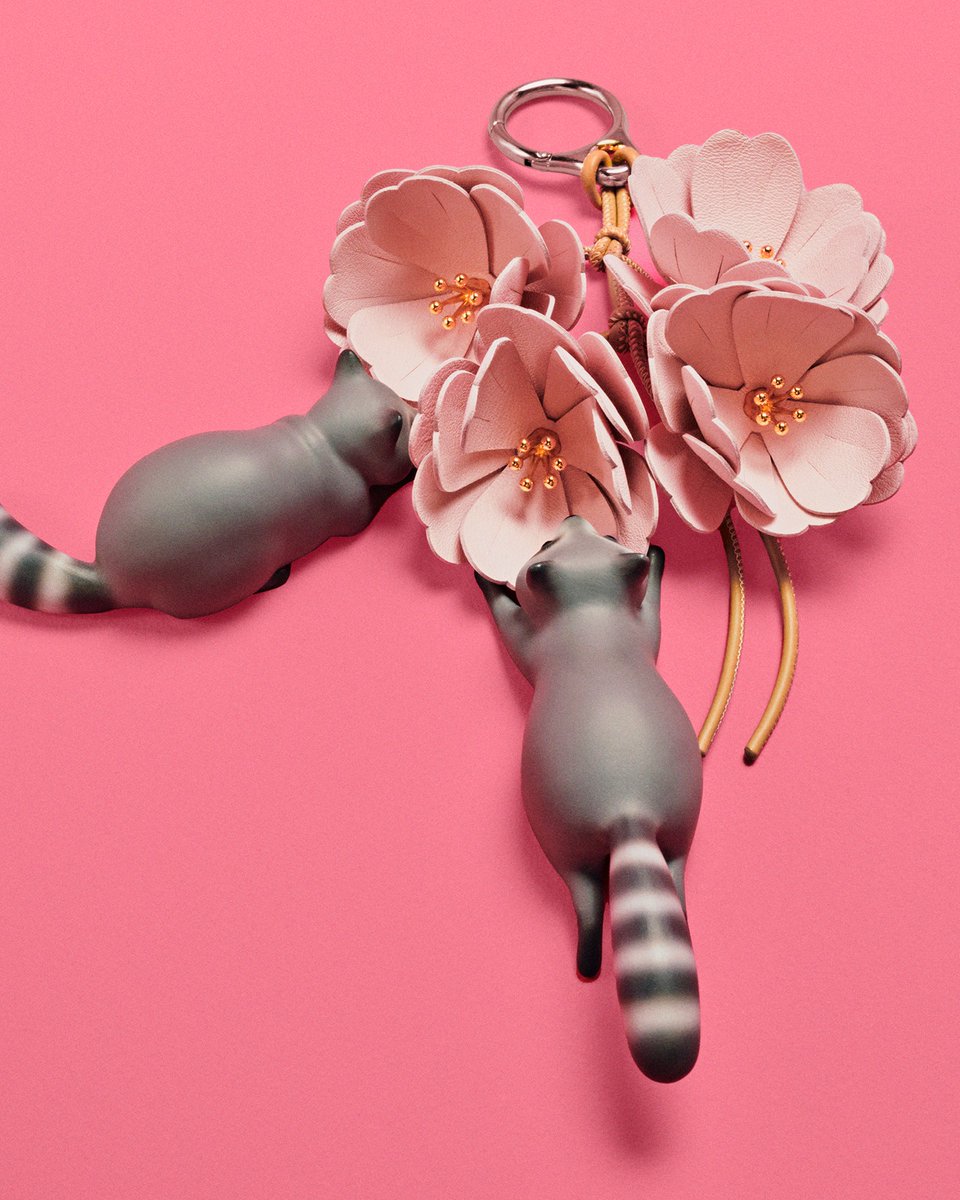 LoeweJP's tweet photo. 春の淡い高揚にみちたウォレットやチャームの新作コレクション。

#ロエベ #LOEWE #LOEWEwallets