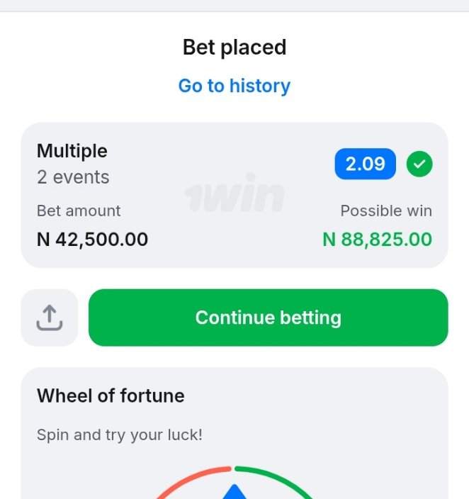 CODE:  J-IPtAY

Not on 1win? 
Register with promo code: MRCHECK
