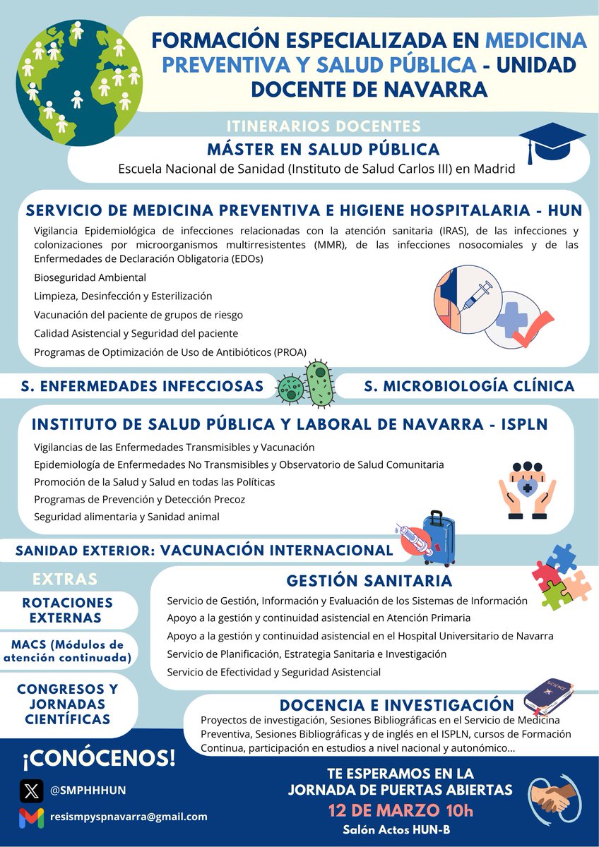 Medicina Preventiva e Higiene Hospitalaria - HUN tweet media