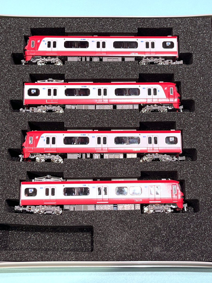 名鉄　★　専用品 特製完成品売り場に名鉄1800系(1804F+1807F) 4両編成をご用意いたし