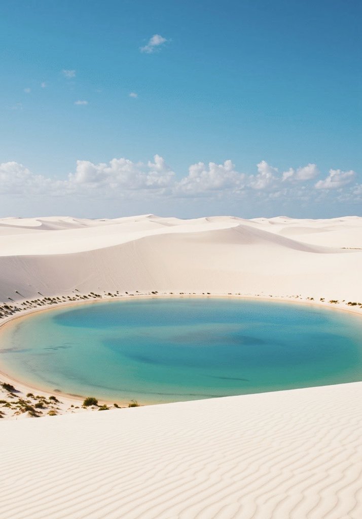 Natursee's tweet photo. A body of water covered with sandy islands.

 Lençóis Maranhenses National Park, Brazil 🇧🇷 https://t.co/SCv7DGhEO9