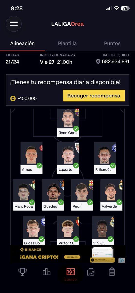 Fernand96064953's tweet photo. @Wizo14_ @AnaliticaLaLiga @MIS7ERMALAKI suplentes 

Jon martin y Domingos D. 
aleña, navarro, torró, vecino
tsygankov, pepe https://t.co/g9OUqXV7mc