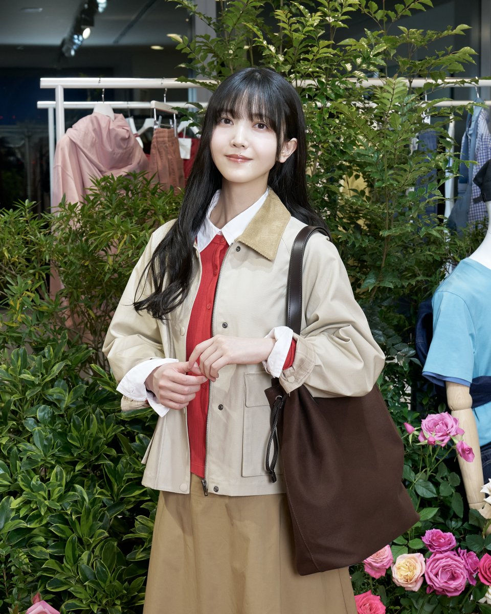 UNIQLO_JP's tweet photo. 俳優の久保史緒里さんが春夏アイテムの展示会にご来場✨今季おすすめのアイテムを素敵に着こなして下さいました🍀
@fashionsnap https://t.co/meuURflMU2