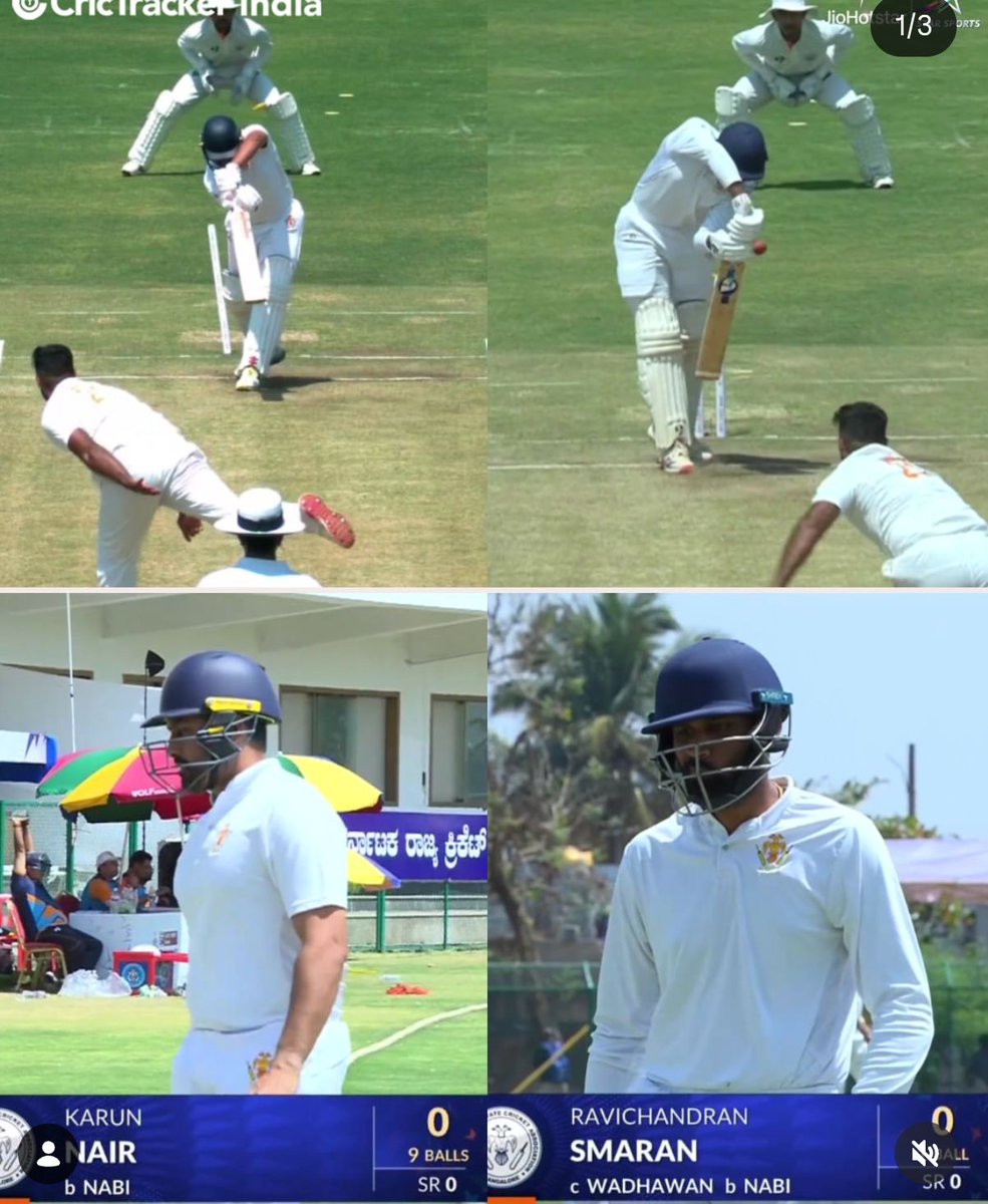 SurajKu86972134's tweet photo. Follow #Ranjitrophyfinal guys it's 4th day and J&amp;K is already dominating the finals.
The new fav #Aquibnabi have already taken 5 wickets in first innings and it is going intense😵wishing gud luck to @jkcricketasso.
Wish #Aquibnabi soon joined the Indian test side🤍
@BCCIdomestic https://t.co/6F8Nwj7g9e