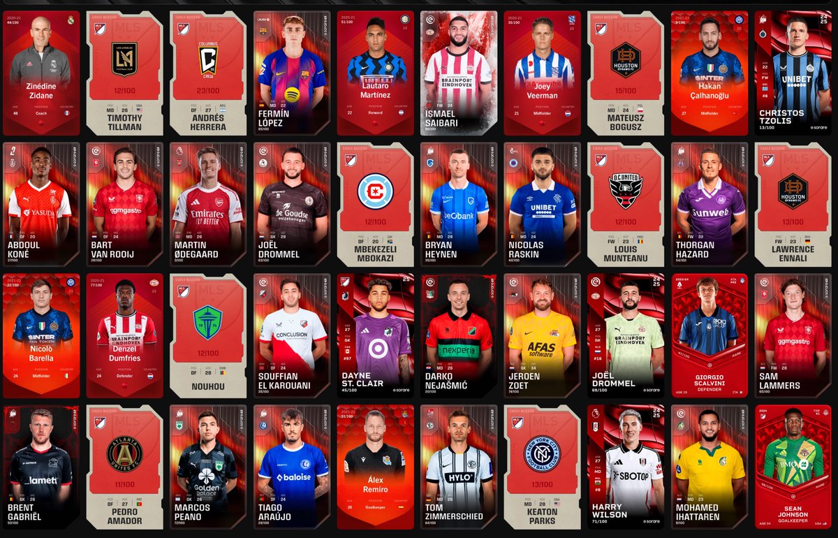 Hey guys! Get ready for your GW🔥

Have nice cards traded this week available for sell, take a look on them👇🏼
(I’m accepting discounts and swaps at fair value, no 120% needed👀)

Also, I’m buying your bundles/galleries, so DM me to have a deal🤝

RT/❤️ helps a lot🙏

#sorare