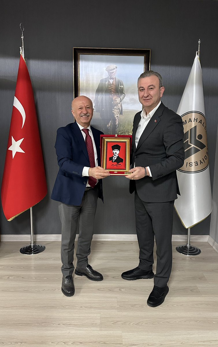 SODEMSEN Genel Sekreteri Sayın Cahit Korkmaz’a nazik ziyaretleri için teşekkür ediyorum.