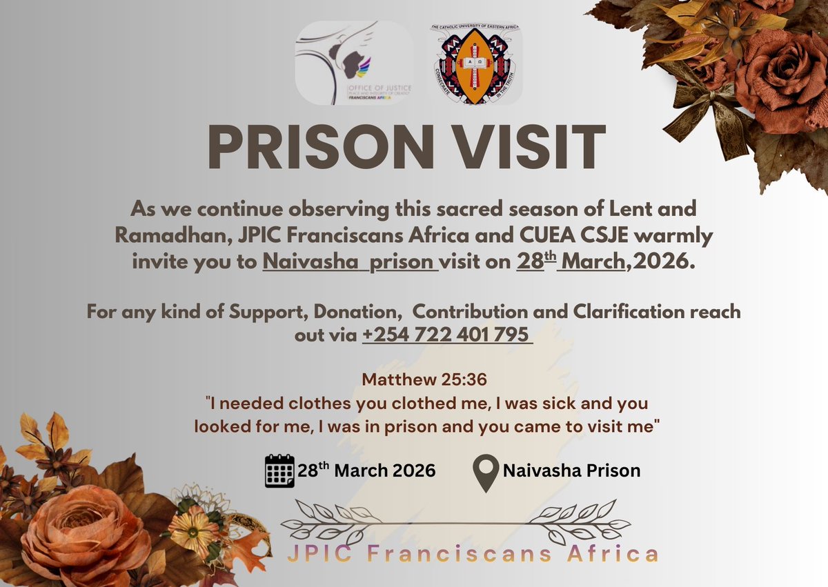 (JPIC-Franciscans Africa) tweet media
