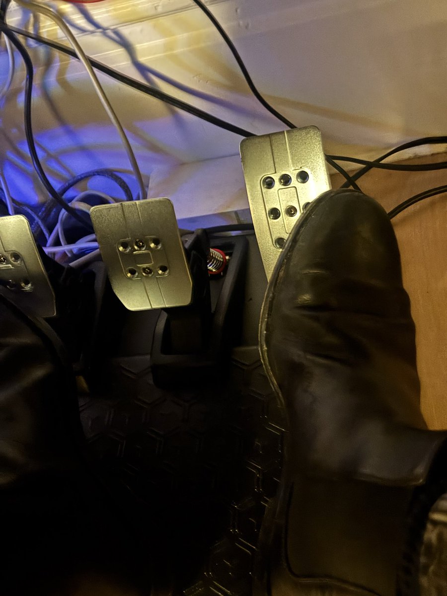 Racing sim control rig