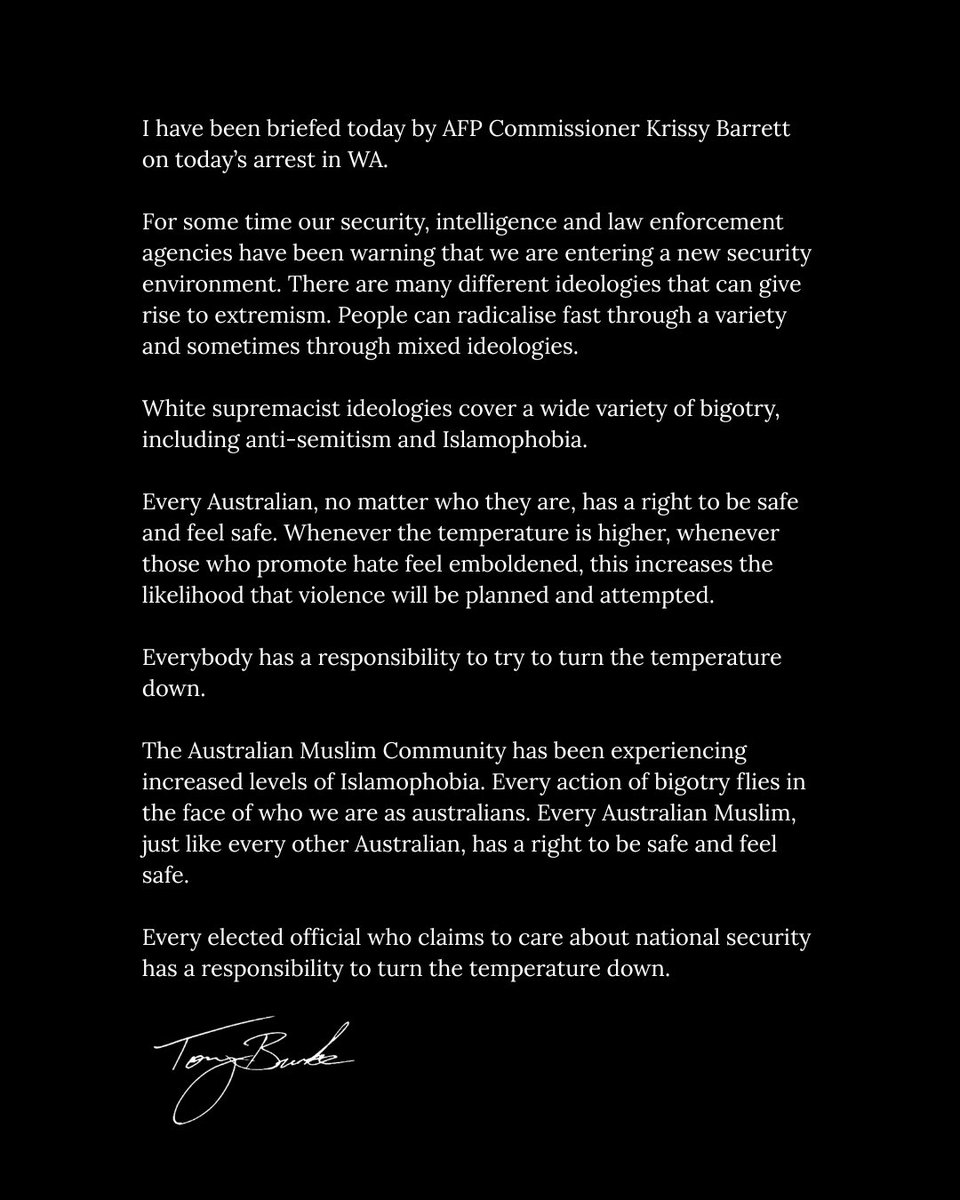 Tony Burke tweet media