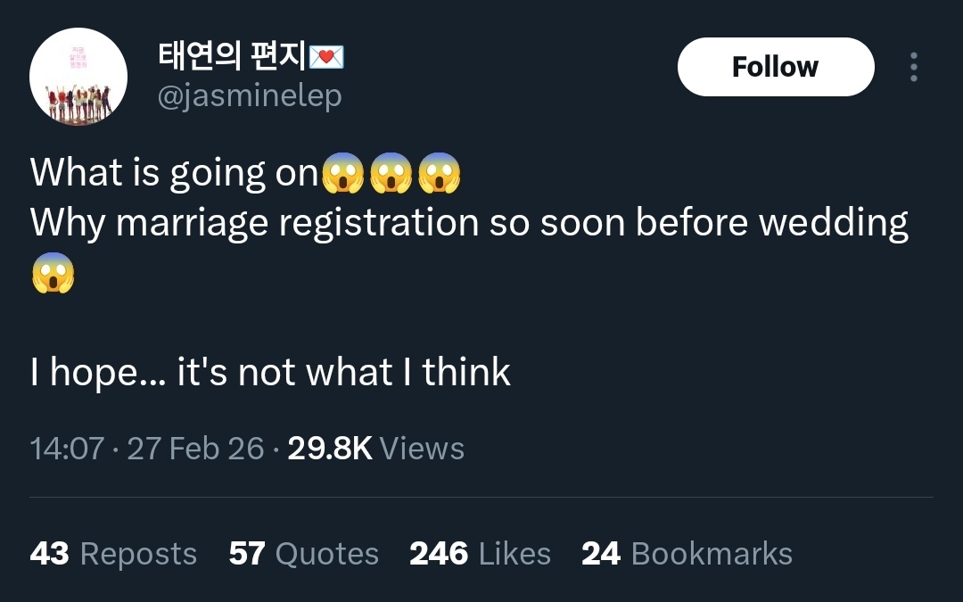 taeresnosliramu's tweet photo. oh she deleted the tweet 🤣🤣

not surprised 😝 https://t.co/H5qeHBDX52