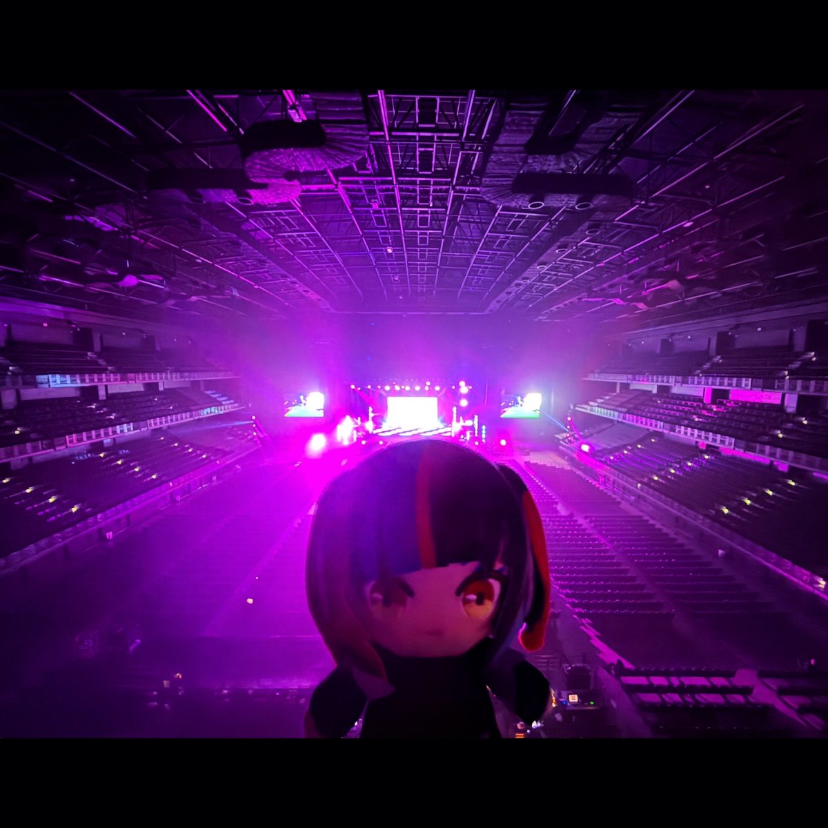 前日リハです、とっても広い...🌐
 #VWP現象4