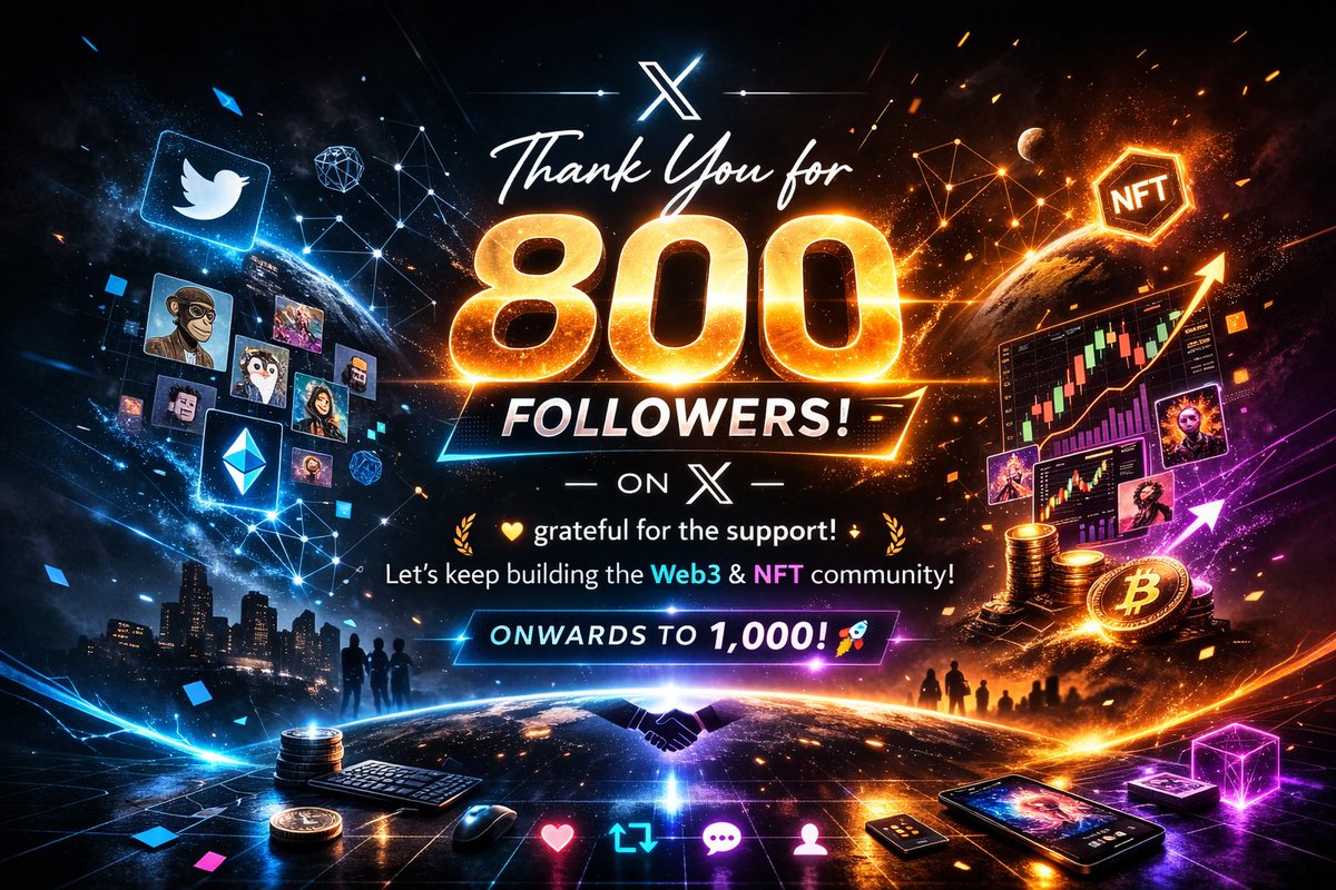 ICalitescu's tweet photo. Thank you! 🫡
#NFT #NFTMarketplace #Web3 #CryptoArt #DigitalAssets #Blockchain #OpenSea #MagicEden #Blur #NFTCommunity #NFTTrading #CryptoEcosystem #Web3Business #NFTCollectors #CryptoTraders https://t.co/45S2QGj93J