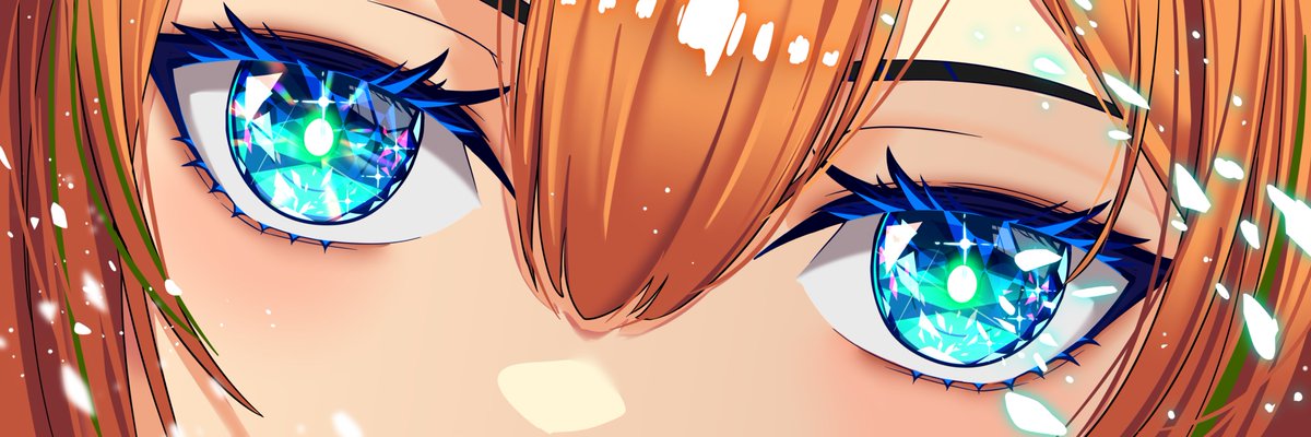 We will have another art raffle! 
✨ YCH CRYSTAL EYE BANNER RAFFLE✨
(Note that this will be skeb (surprise art))

To join 
✨Follow + Like + RT
✨Comment u ref (optional)  
⏰2 Winners after 48hrs! 
 1 Winner of raffle and 1 I personally pick from the comments.    

✨Comms