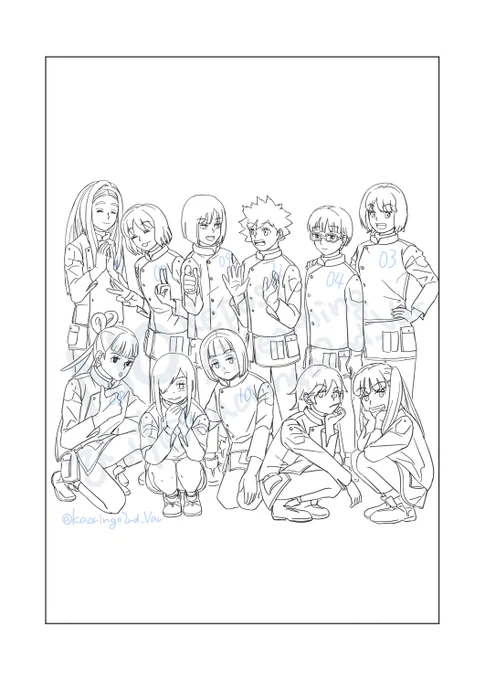 新刊ツイログ集用のカットがんばってる可愛いのでは☺️
(5/6超吾が手サークル参加します!)
オペ服バランス難しい! 細部が戦闘員とちょいちょい違うのね。 