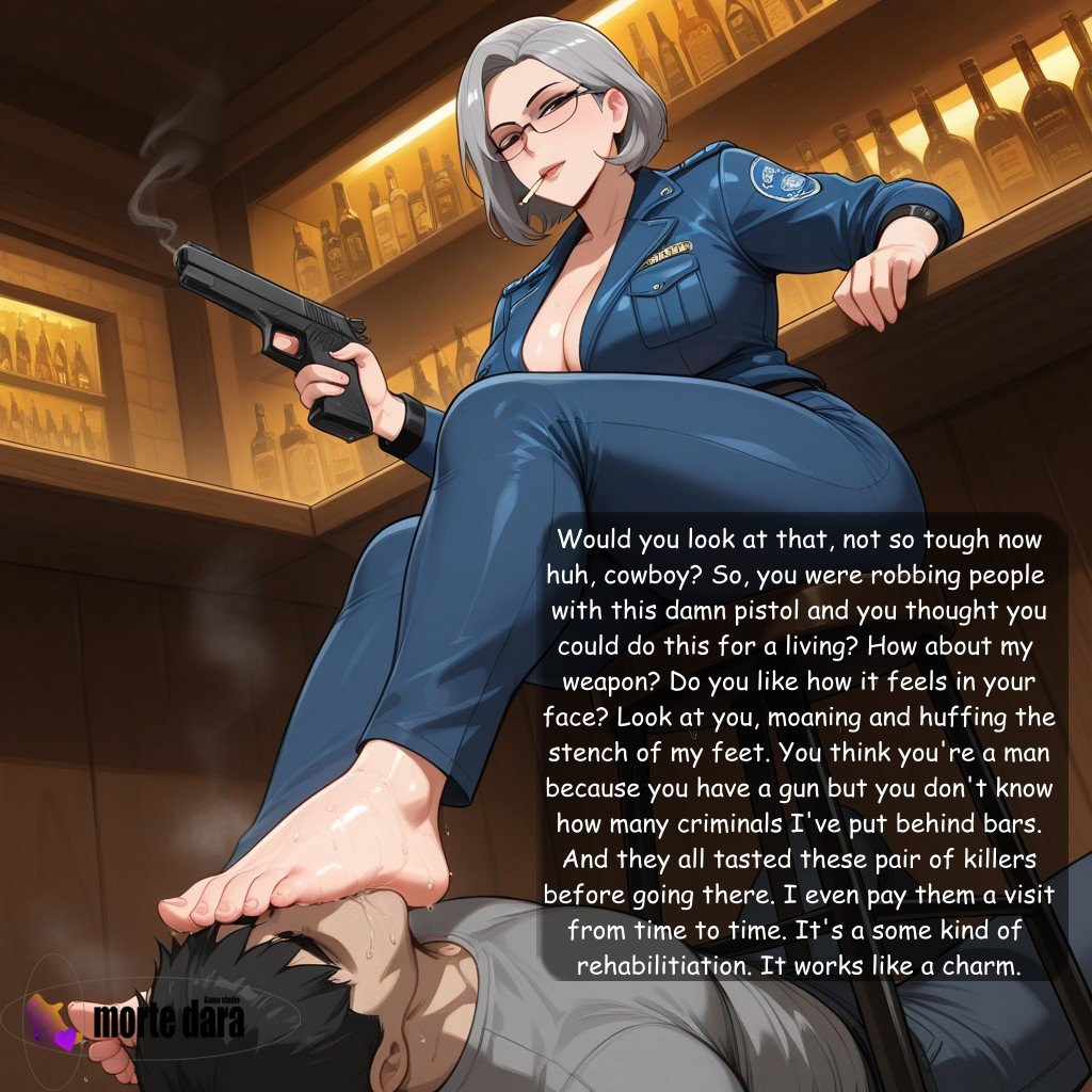Corrupt cop -3- (Femdom 117) | MorteDara #pixiv pixiv.net/artworks/14169…