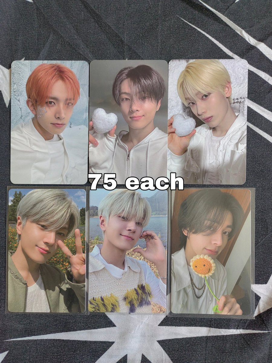 jaynamhoonroll's tweet photo. wts lfb ph enhypen pc

1st pic - 175 each
2nd pic - 125 each
3rd pic - 75 each

📍 9-10 condition (most pcs are mint condi)
📍all for tingi (can steal)

mop: gcash (payo)
mod: jnt

mark + mine / reply or dm https://t.co/AqdcMZblAr