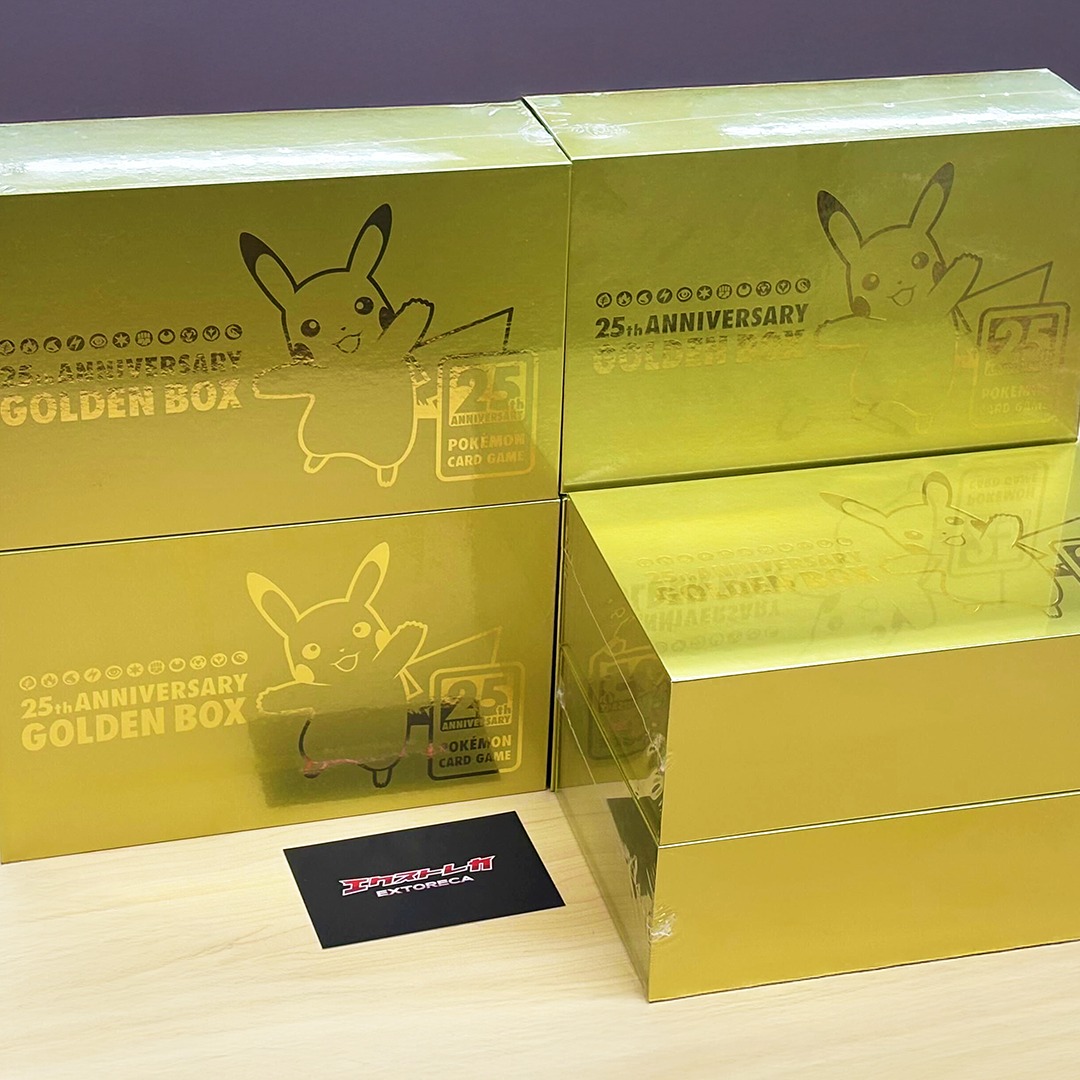 ポケカ 抽選販売のお知らせ】 「25th ANNIVERSARY GOLDEN BOX」 1BOX