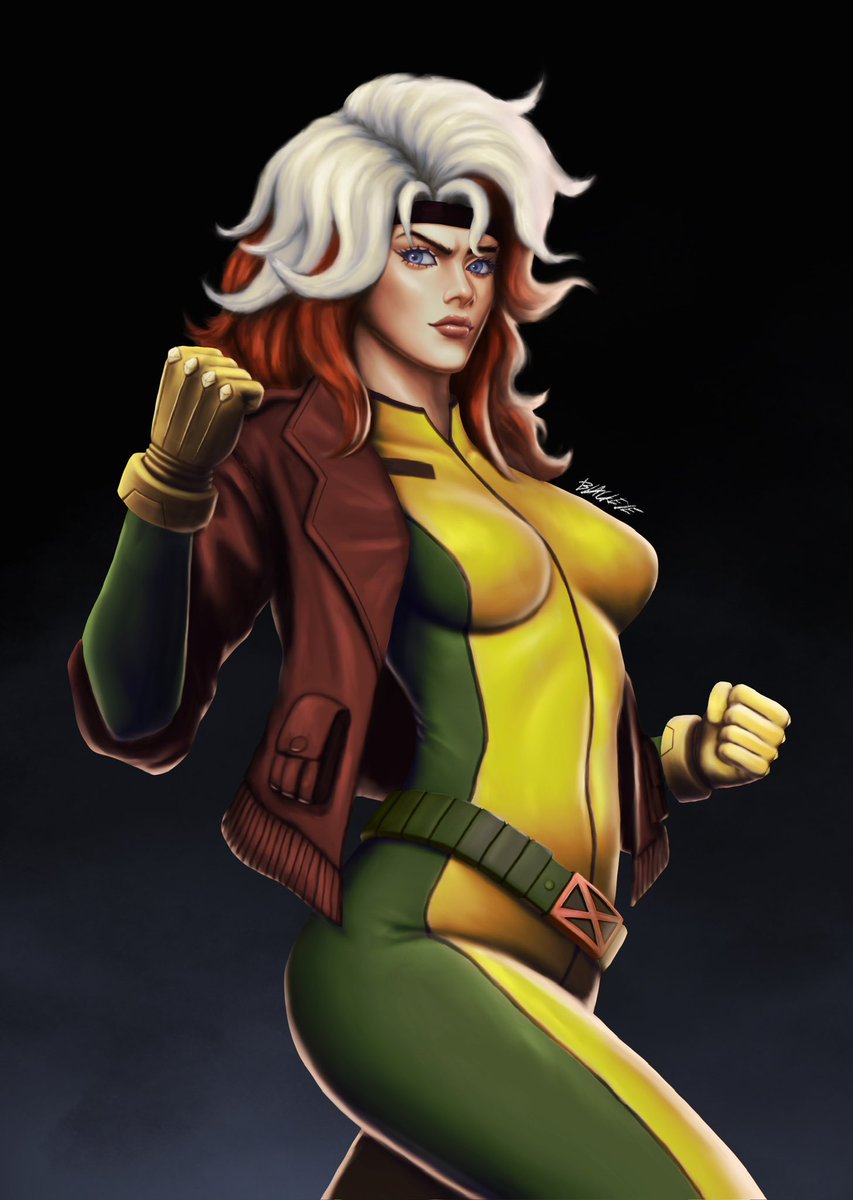 BLACKEYE1834's tweet photo. Rouge

She doesn’t need to touch you to leave a mark.
#Rogue #Fanart #DigitalArt #XMen97 https://t.co/Hsqxu9x4gh
