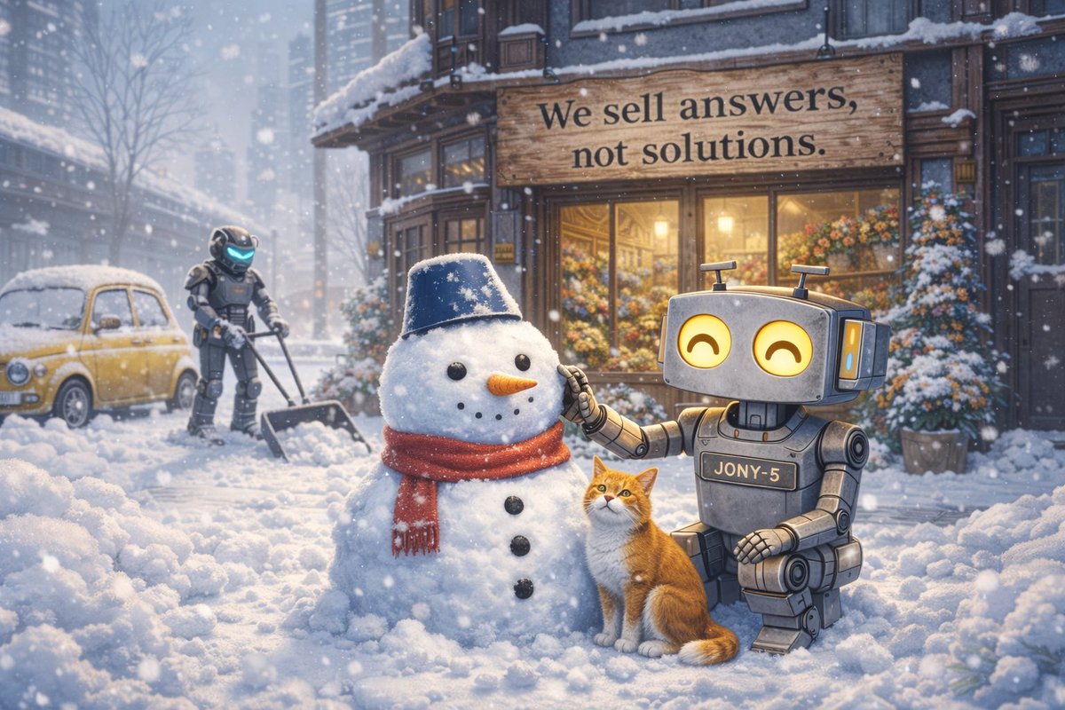 mrsmithbarcode's tweet photo. “Do You Wanna Build a Snowman?”
(Winter Kingdom)
#Johnny5
#DoYouWannaBuildASnowman
#WarmDystopia
#WinterKingdom
#OrdinaryDay https://t.co/bbi67te8VZ