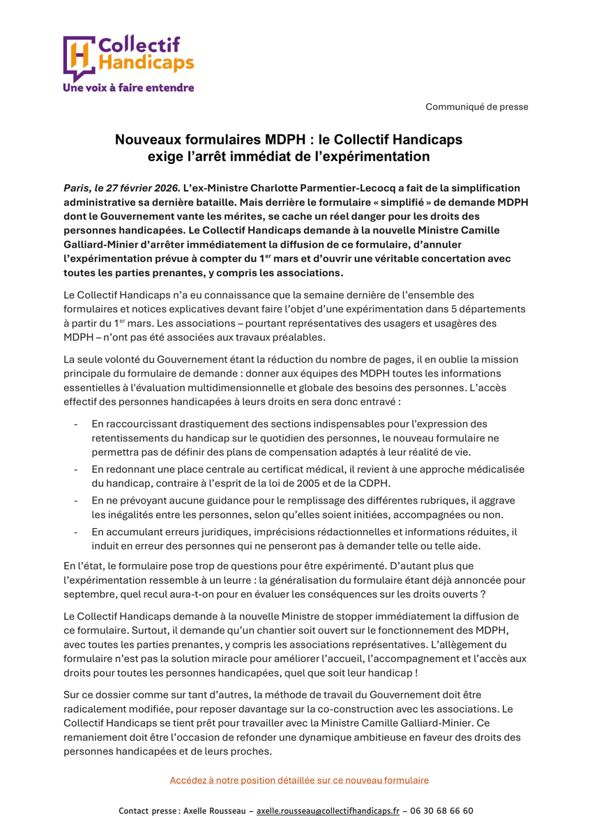 Collectif Handicaps tweet media