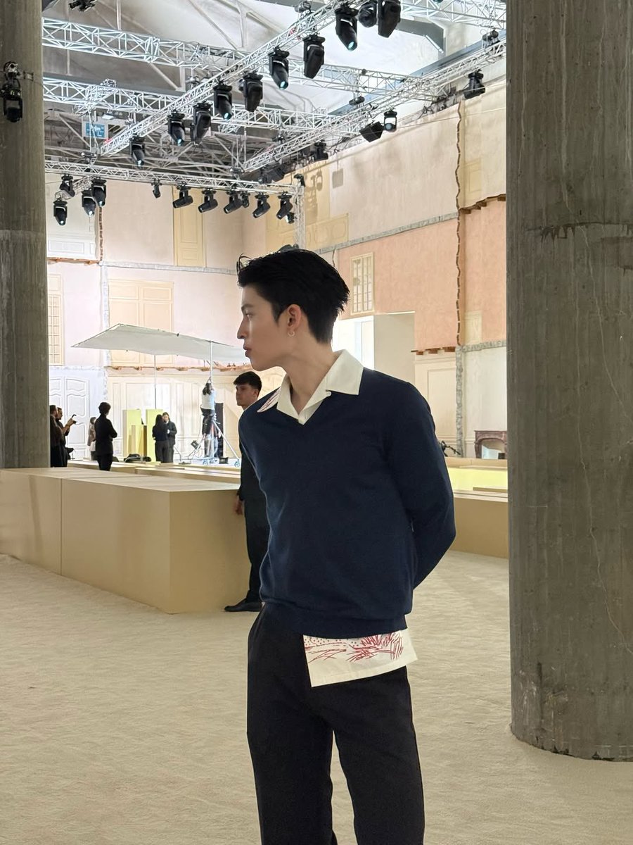 IG update : <a href="/ppnaravit/">ppnaravit</a> 

Me and my first <a href="/Prada/">PRADA</a> Show 

POND PRADA FW26 IN MILAN

#PradaFW26xPond
#Prada #ppnaravit 
#PradaFW26