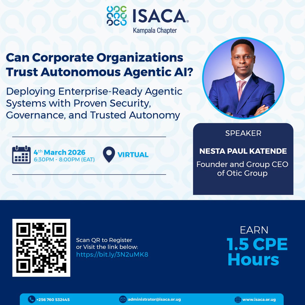 ISACA Kampala Chapter tweet media