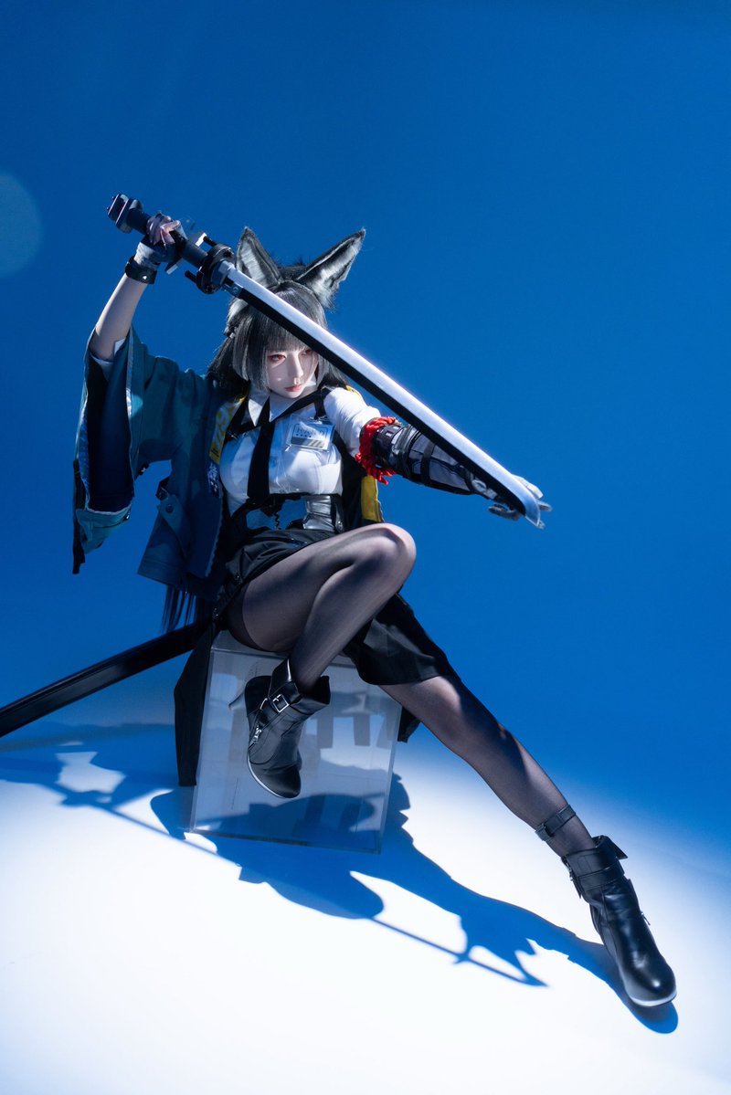 Cosplay ◤ 対ホロウ6課 𝗛.𝗦.𝗢.𝗦.𝟲 ◢ 星見 雅 - ᴘʜᴏᴛᴏ ᴛʜx