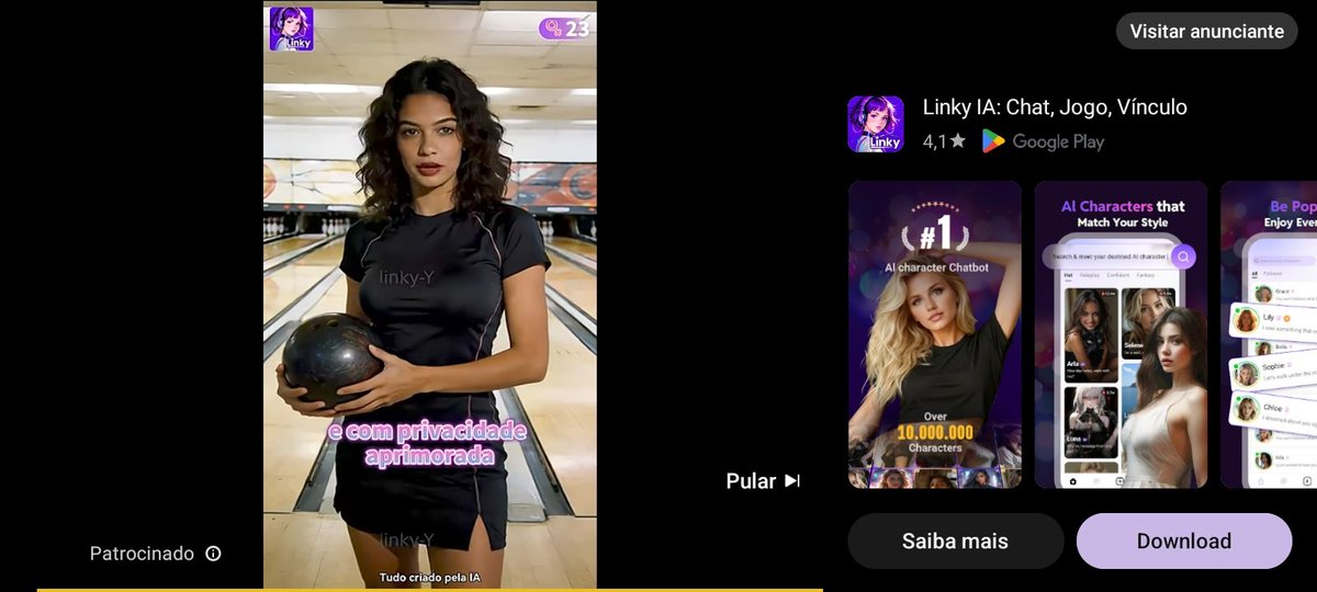 ALUGOL_'s tweet photo. Eu lá quero krai de garota de ia, nem assistir vídeos no yt em paz posso https://t.co/EeoJ6Bf676