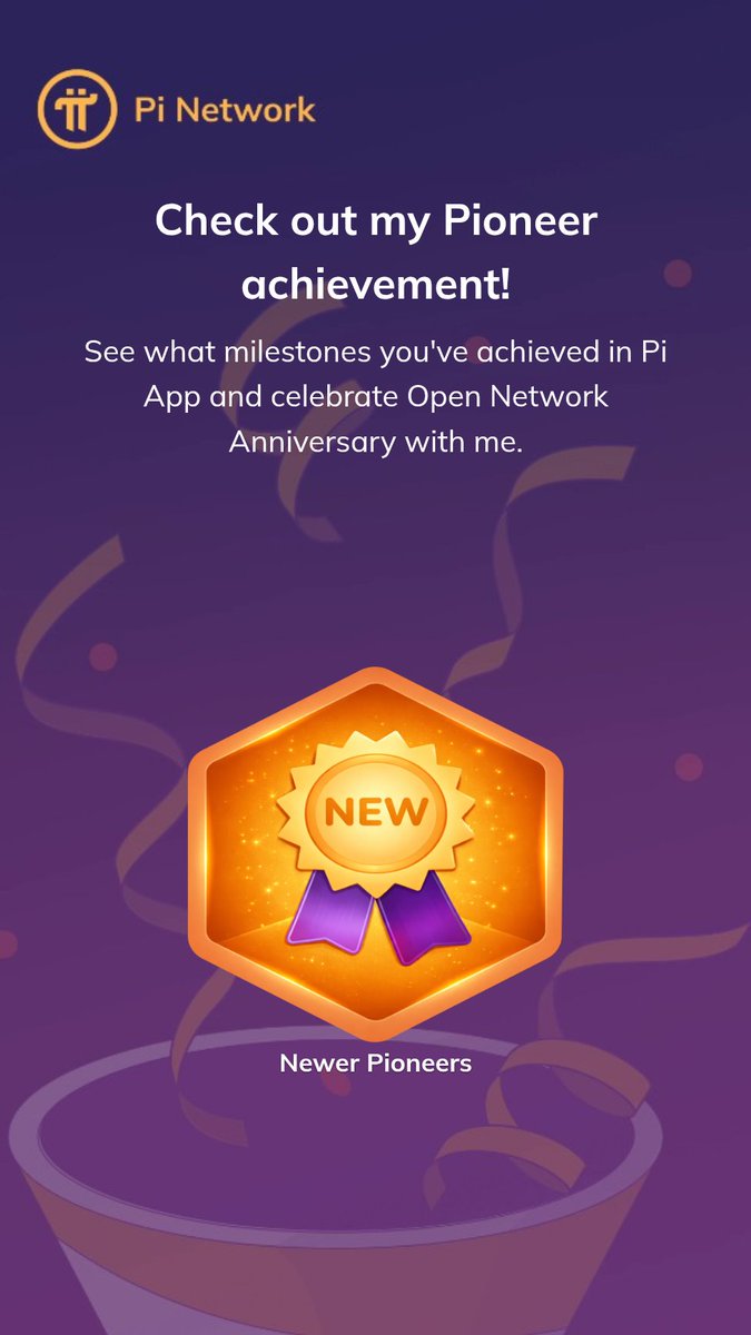 Post your badge on a social media platform (Fireside Forum, X, Instagram, etc.) using #PiOpenNetwork. After sharing, return here and submit your post link to enter the raffle.
