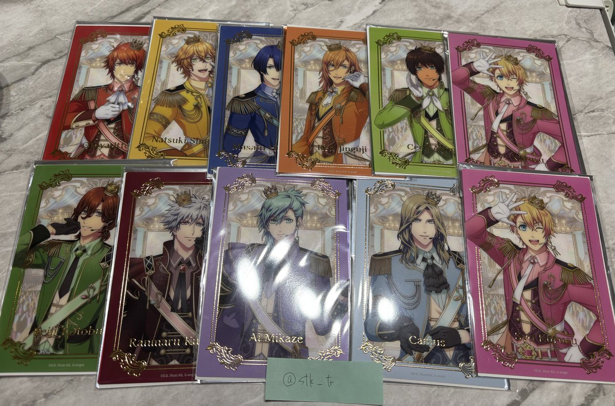 stk__tr's tweet photo. 【交換】うたプリShining Live My Oath in Song ver. MOS クリカ

譲┊音也 那月 真斗 レン セシル 翔2 嶺二 蘭丸 藍 カミュ

求┊トキヤ

郵送でのお取引のみ

検索からもお気軽にお声掛けください。 https://t.co/mQQwEgu4bq