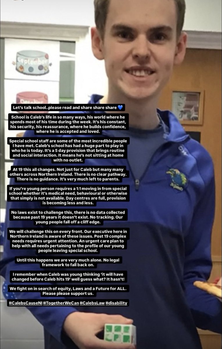 CalebsCauseNI (Alma White) tweet media