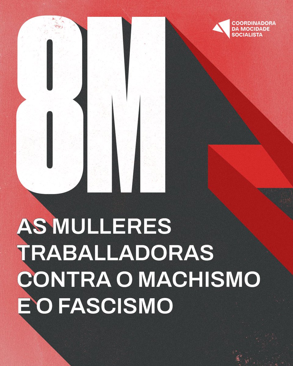 8M | Día internacional das mulleres traballadoras

Contra o aumento das ideas machistas e fascistas, as mulleres traballadoras situámonos en primeira liña de combate. 

Este 8 de marzo mobilizarémonos e realizaremos actividades en diferentes cidades.