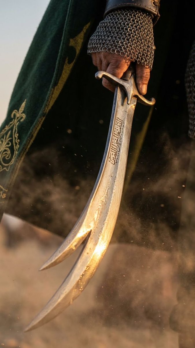 tasveerzehra_'s tweet photo. There is no Hero like Ali؀ There is no sword like Zulfiqar. https://t.co/e5644E46Ie