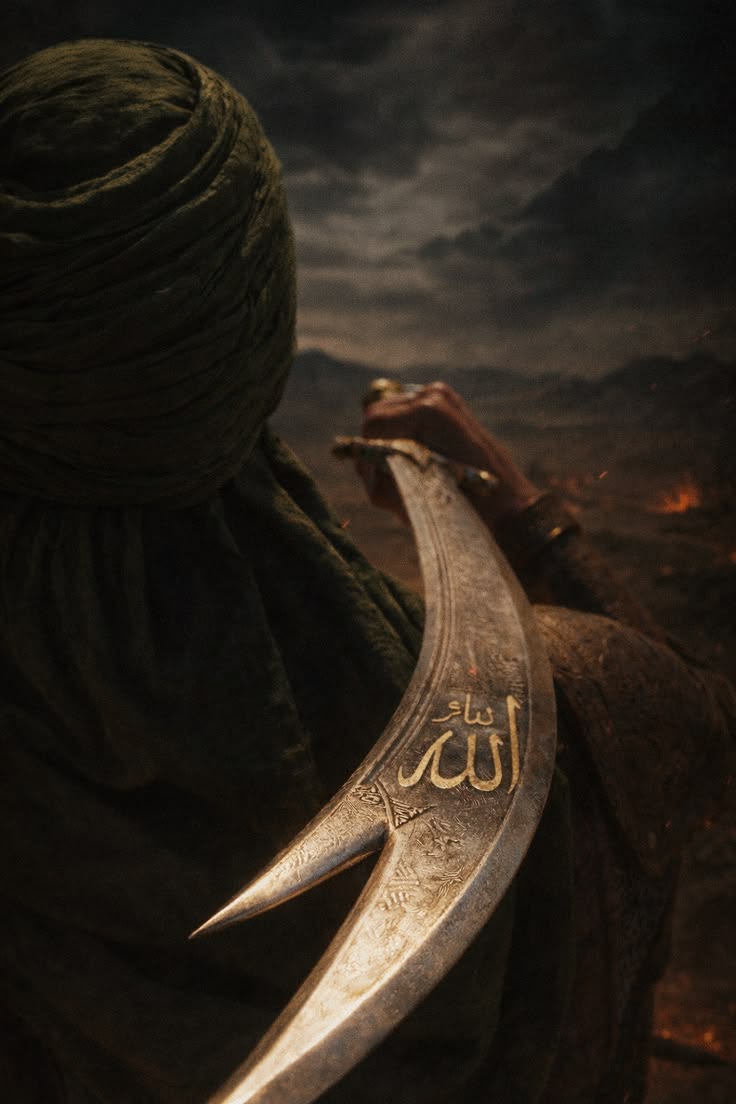 tasveerzehra_'s tweet photo. There is no Hero like Ali؀ There is no sword like Zulfiqar. https://t.co/e5644E46Ie