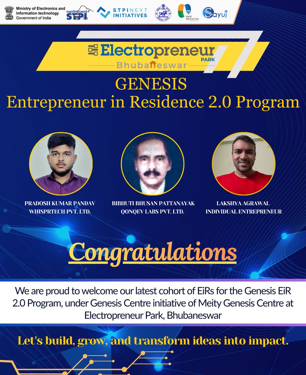 STPI Electropreneur Park Bhubaneswar tweet media