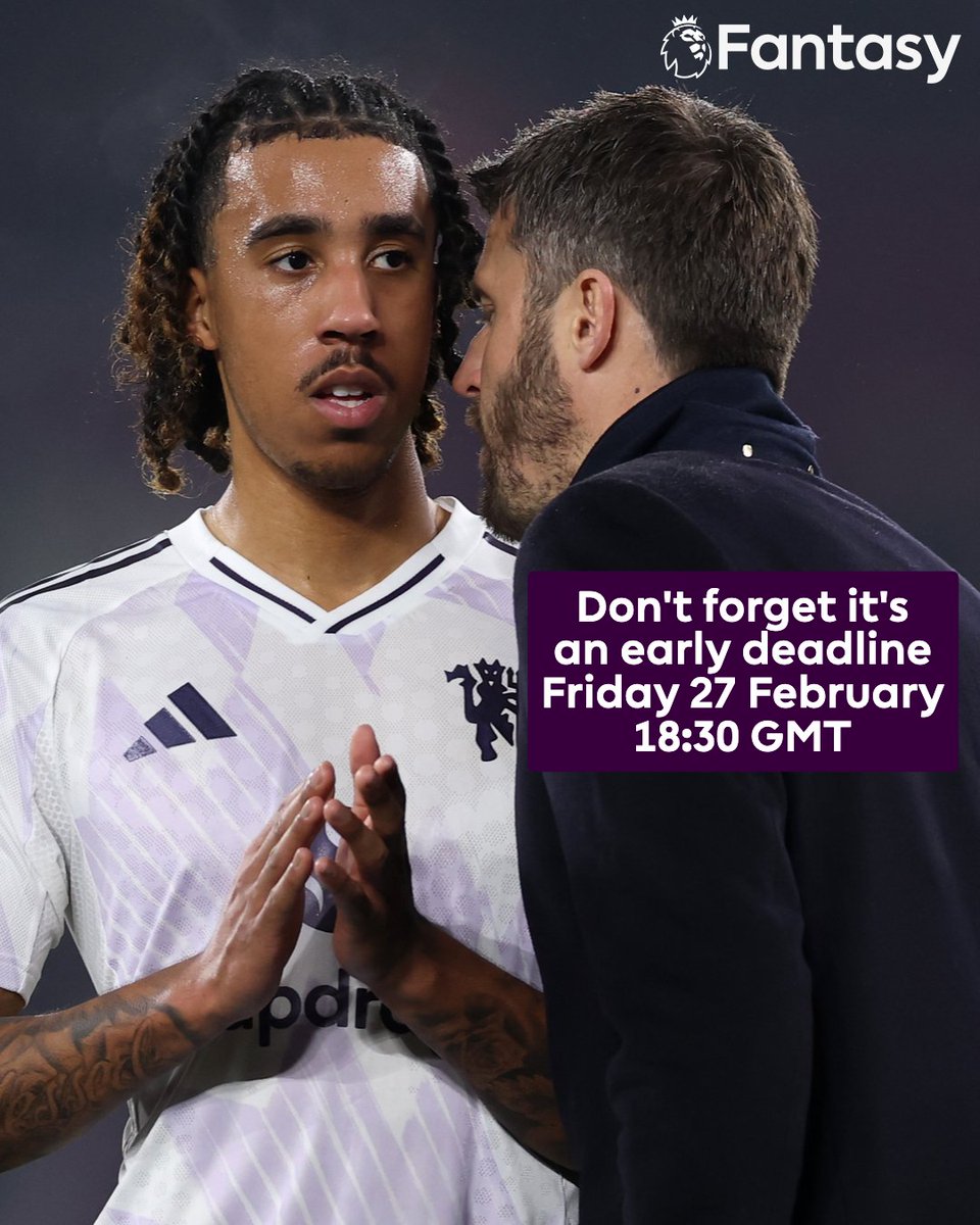 🚨 Don't forget today is deadline

#FPLCommunity #FPL