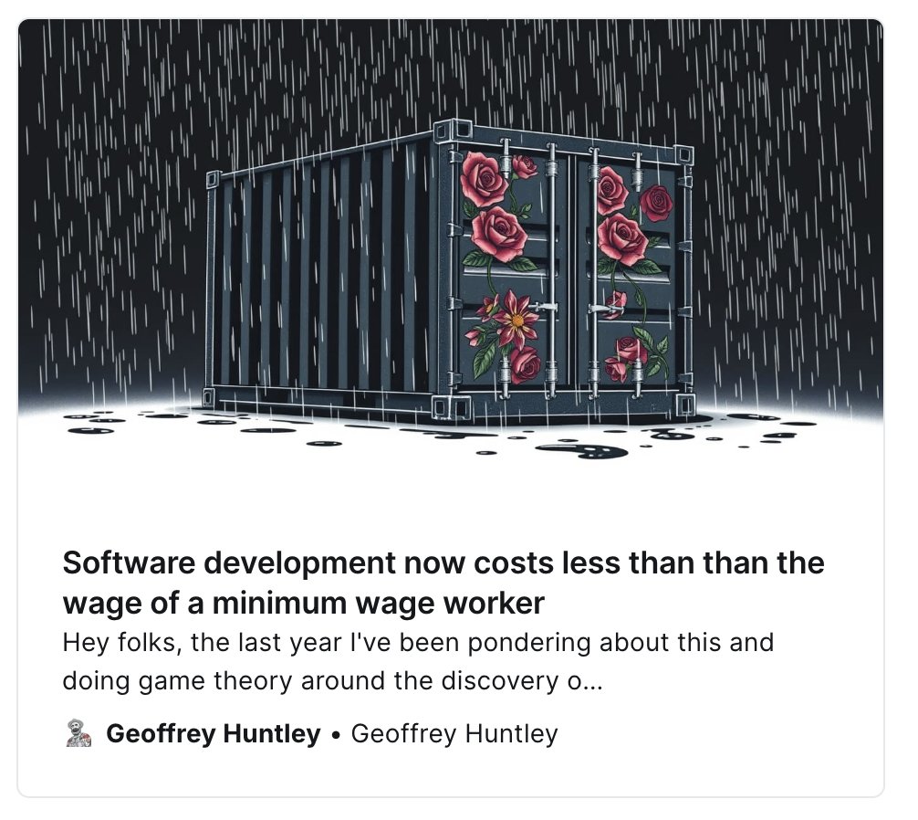 🗞️ My theory of how AI goes down and it gets feral really, really fast.

Hey folks, the last year I've been pondering about this and doing game theory around the discovery of Ralph, how good the models are getting and how that's going to intersect with society. What follows is a