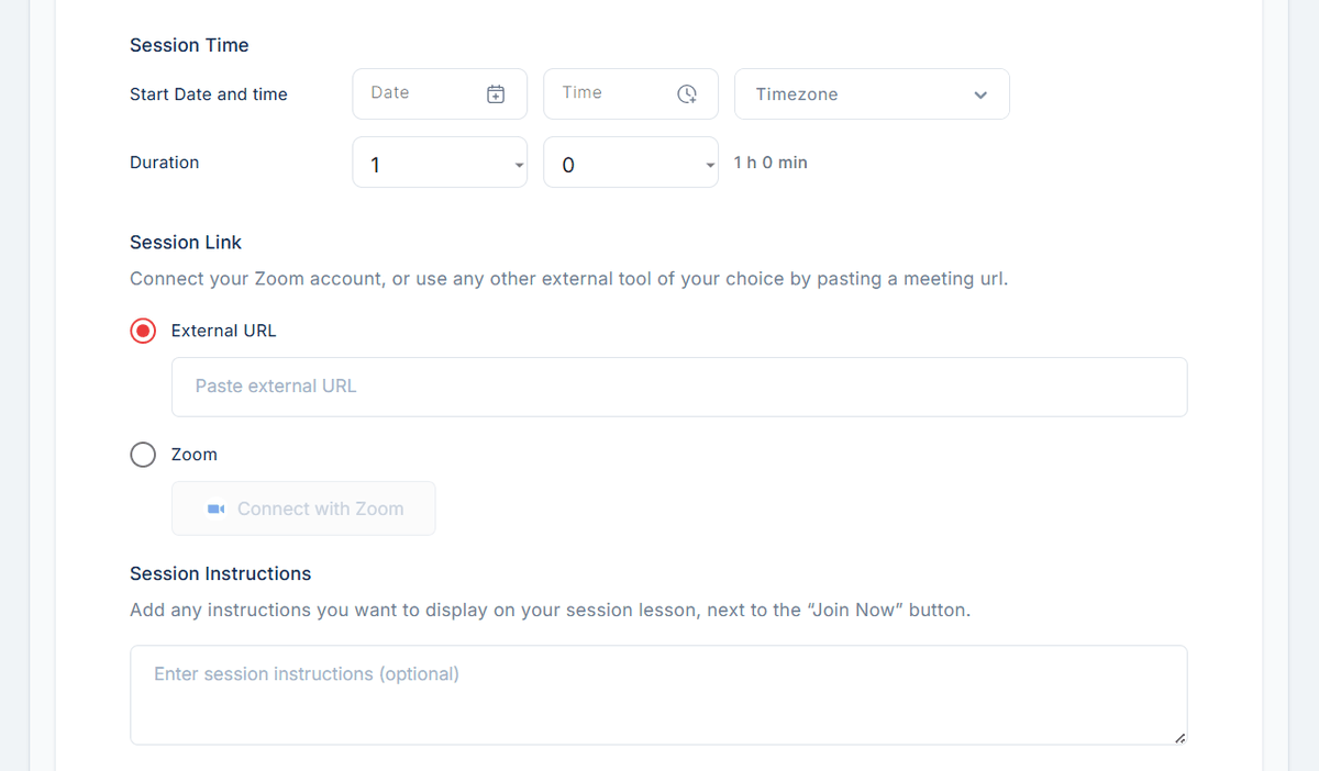 och_platform's tweet photo. 🚀 New Features for Course Creators!

Zoom Integration, Live Sessions &amp; Webinars are now LIVE 🎉

You can now host live sessions and webinars directly inside your course player.

Connect via:
Admin → Integrations → Zoom
More engagement. Zero platform switching. https://t.co/MvRrRMUheY