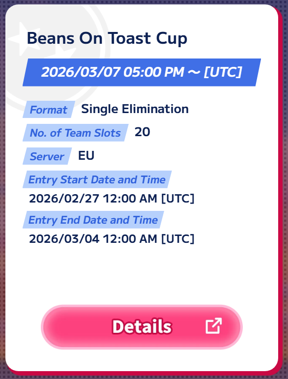 Yooo wait this tournament looks sick 🔥🔥🔥
start.gg/tournament/bea…