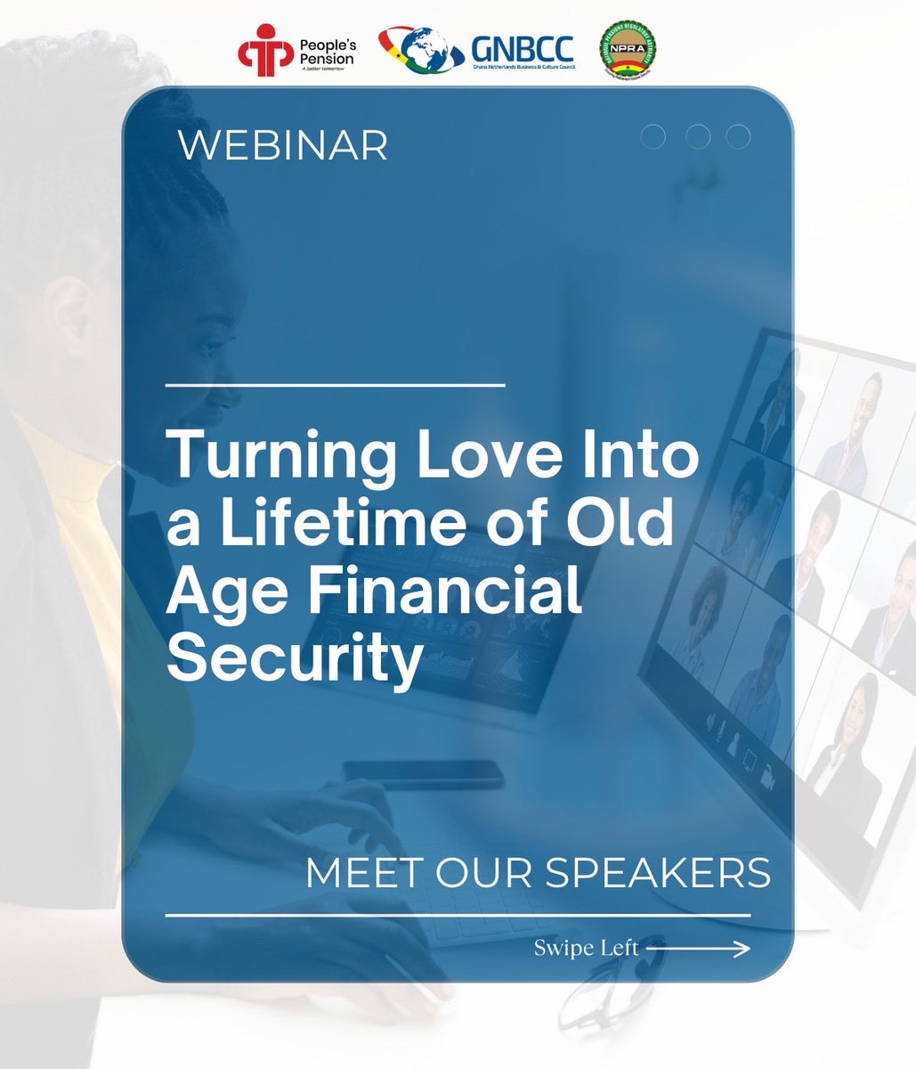 Care today. Security tomorrow. 💡💚
Discover how small, consistent actions can build a lifetime of financial protection for your loved ones.
🗓 Feb 27, 2026 | ⏰ 10am GMT
🔗 Register: go.gnbcc.net/webinar2
#NPRA #EnsuringRetirementIncomeSecurity